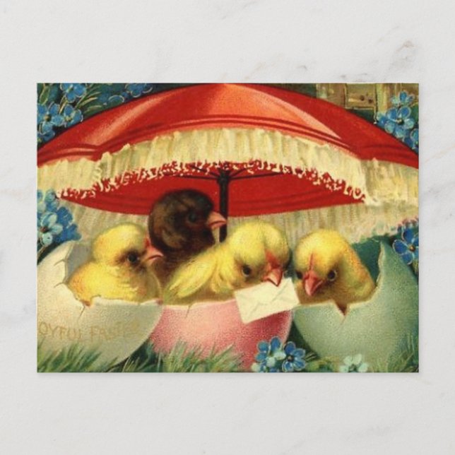 Vintage Easter Card (1) (Front)