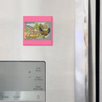 Vintage Easter Chicks & Rooster Pink Design