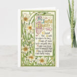 Vintage Easter - Christ is Risen, Holiday Card