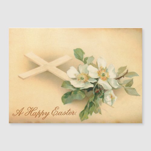 Vintage Easter Cross and Dog Roses