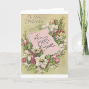 Vintage Easter Darling "Mario" Holiday Card