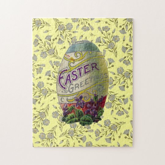 Vintage Easter Egg Jigsaw Puzzle