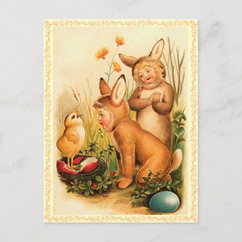 Vintage Easter Egg Postcard