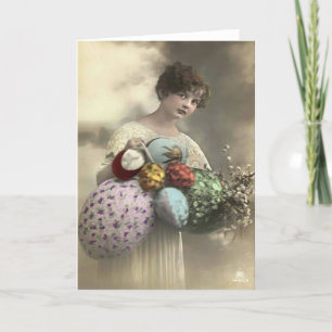 Vintage Easter Greeting Card