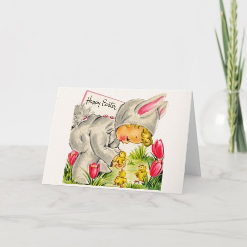 Vintage Easter Greeting Card