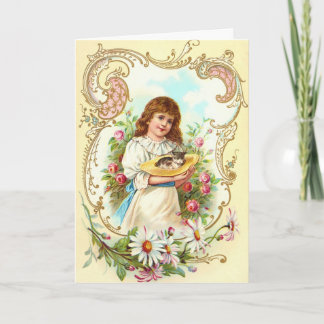 Vintage Easter Greeting Card