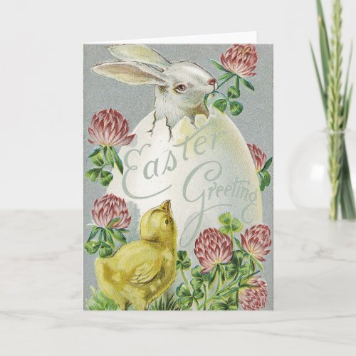 Vintage Easter Greeting Card