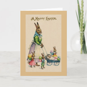 Vintage Easter Greeting Card