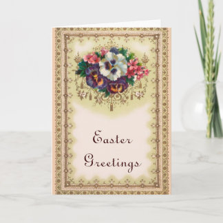 Vintage Easter Greetings Card