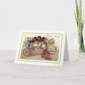Vintage Easter Holiday Card by Vintagearian at Zazzle