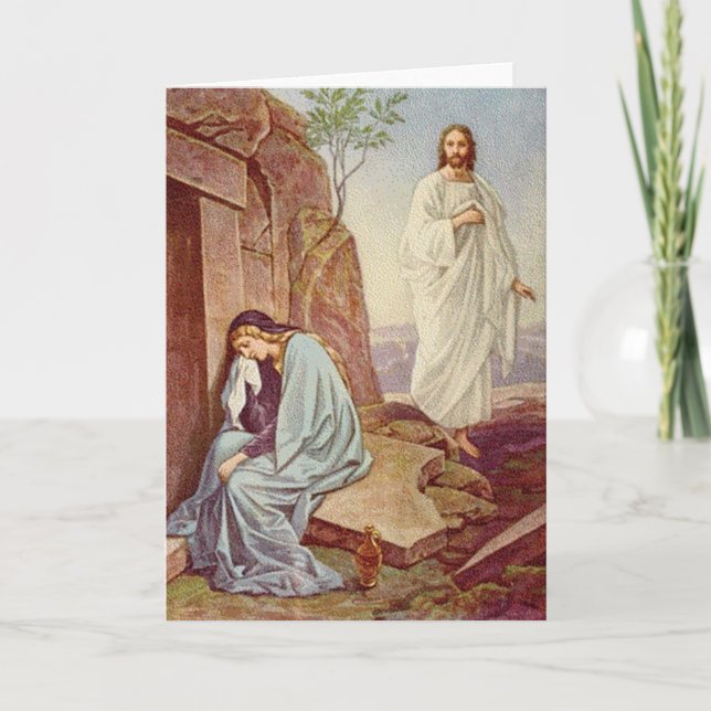 Vintage : easter - holiday card (Front)