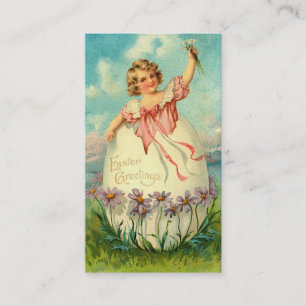 Vintage Easter Holiday Mini Doodles Greeting Cards