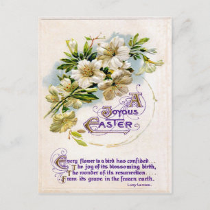 Vintage Easter Holiday Postcard