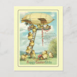 Vintage Easter Holiday Postcard at Zazzle