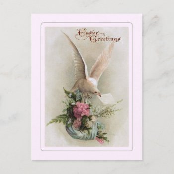 Vintage Easter Holiday Postcard by Vintagearian at Zazzle