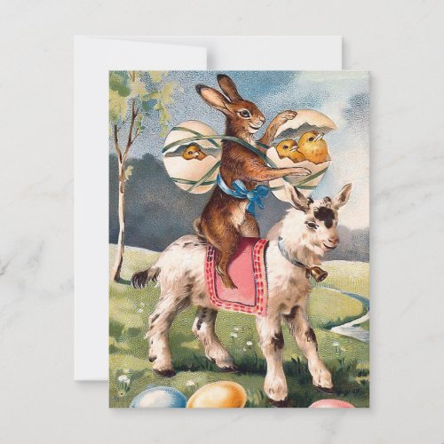 Vintage Easter Invitation