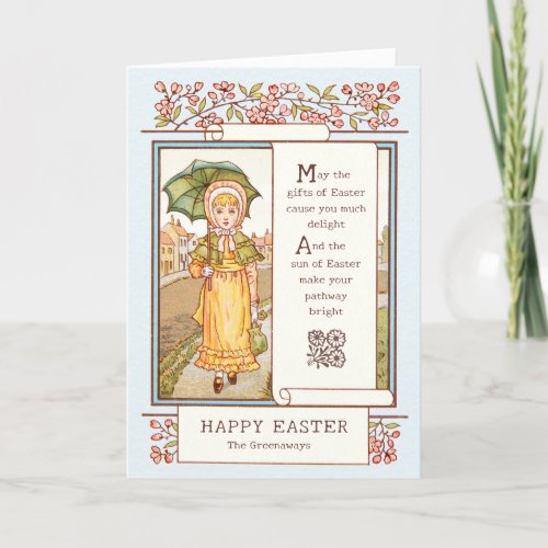 Vintage Easter Kate Greenaway Victorian CC0332