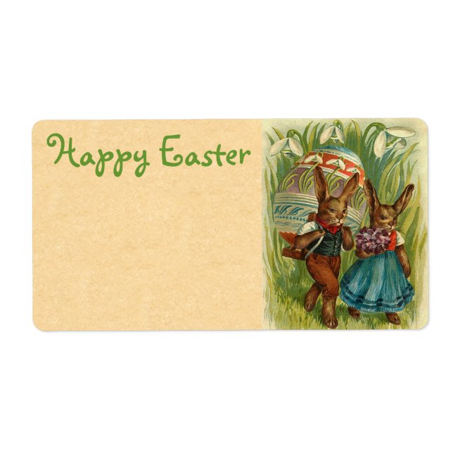 Vintage Easter Labels (Front)