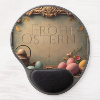 Vintage Easter Magic with Festive Floral Ornaments Gel Mouse Pad