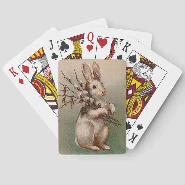 Vintage : easter - poker cards (Back)
