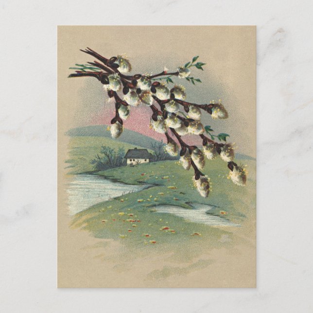 Vintage Easter Postcard (Front)