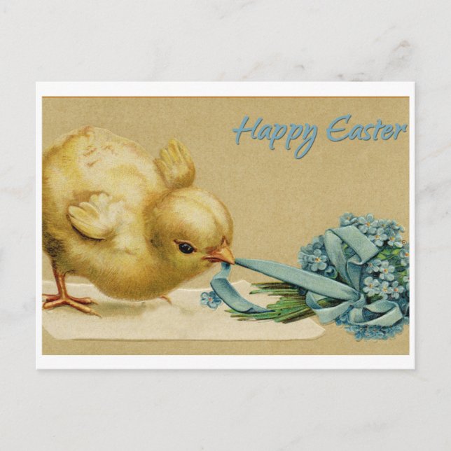 Vintage Easter Postcard (Front)