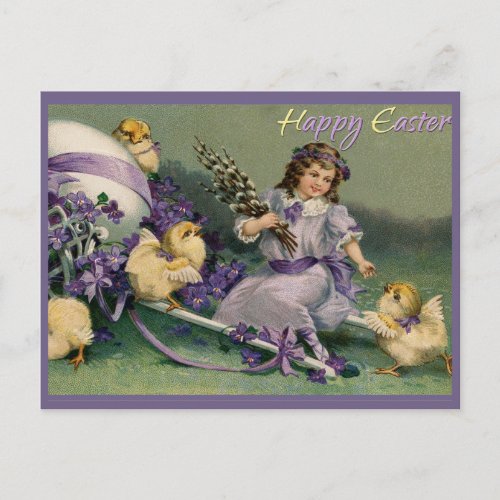 Vintage Easter Postcard