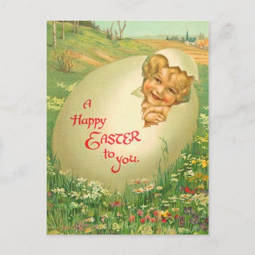 Vintage Easter Postcard