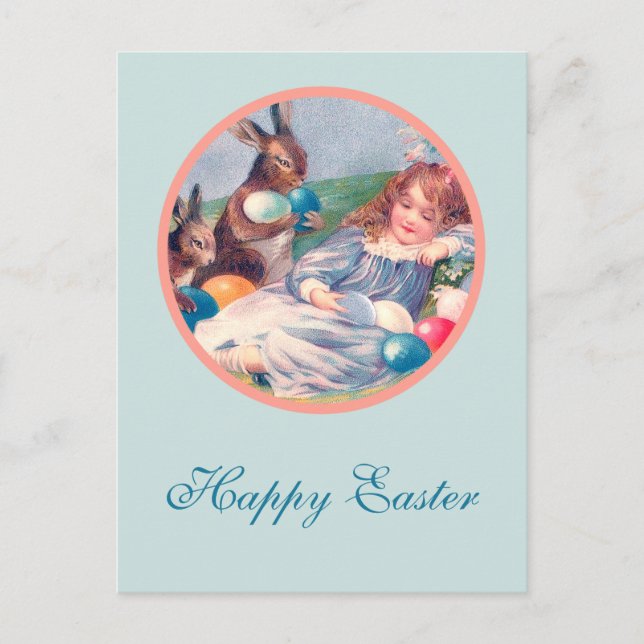 Vintage Easter Postcard (Front)