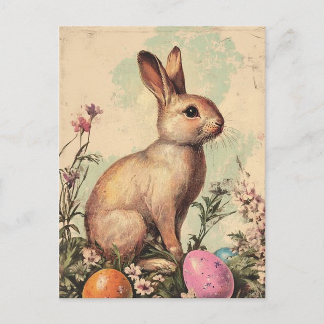 Vintage easter postcard (Front)