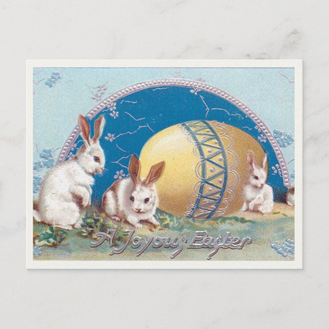 Vintage Easter Postcard (Front)