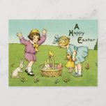 Vintage Easter Postcard Reproduction at Zazzle