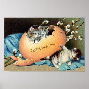 Vintage Easter Poster