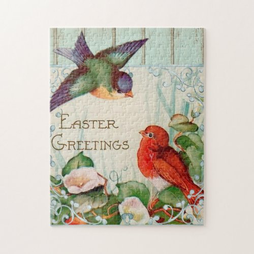 Vintage Easter Spring  Jigsaw Puzzle