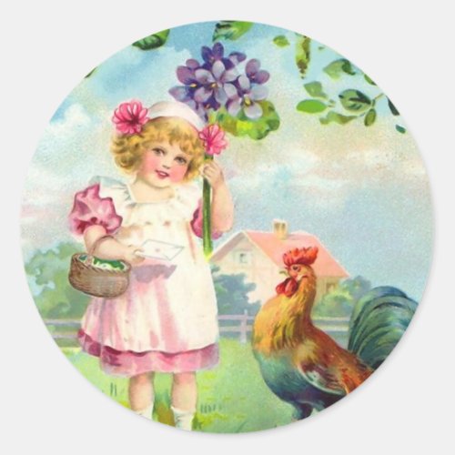 Vintage Easter Stickers