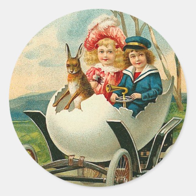 Vintage Easter Stickers (Front)