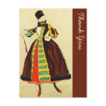 Vintage Eastern European Military Styled Fahion Postcard