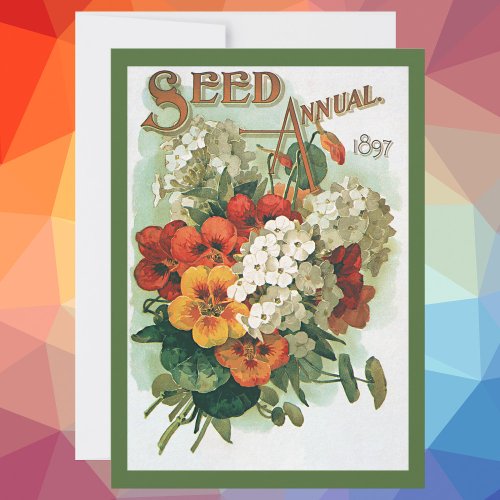 Vintage Eastmans Seed Catalog Cover Art 1897