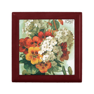 Vintage Eastman's Seed Catalog Cover Art, 1897 Keepsake Box