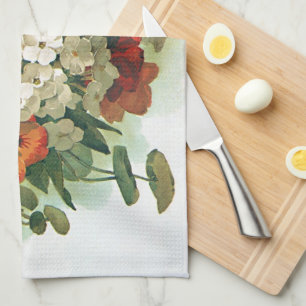 Vintage Eastman's Seed Catalog Cover Art, 1897 Kitchen Towel