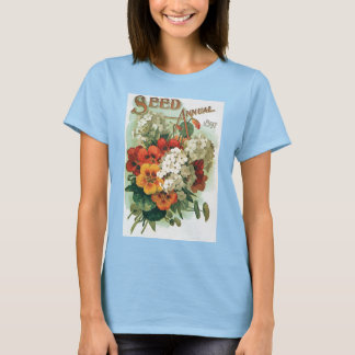 Vintage Eastman's Seed Catalog Cover Art, 1897 T-Shirt
