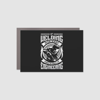 Vintage Easy Welding Welders Car Magnet