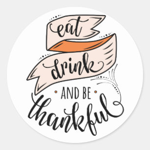  Happy Thanksgiving Stickers Zazzle