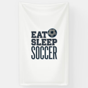 Vintage Eat Sleep Soccer Shirt Design (2)_1 Banner