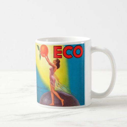 Vintage Eco Orange Label