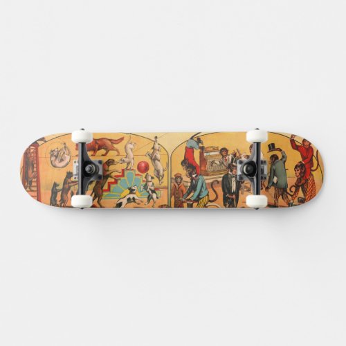 Vintage Eddy Brothers Circus Poster Skateboard