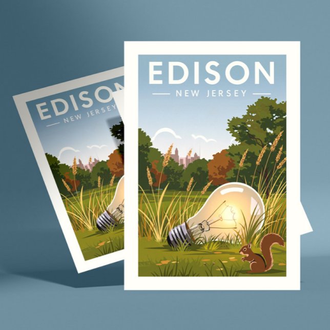 Vintage Edison New Jersey Postcard (Creator Uploaded)