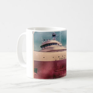 Vintage Edmund Fitzgerald Photo Coffee Mug
