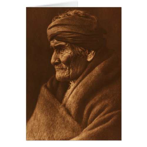 Vintage Edward S Curtis Geronimo Photograph