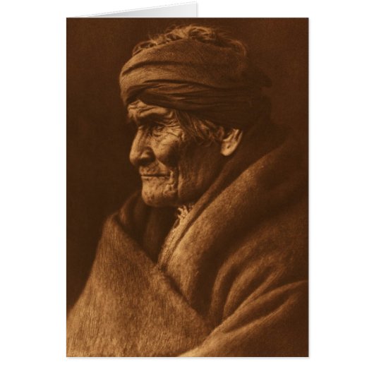 Vintage Edward S Curtis Geronimo Photograph (Front)